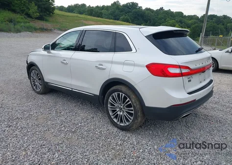 2017 Lincoln Mkx Reserve from USA, damaged, VIN 2LMPJ8LR2HBL38224